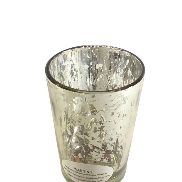 Hallmark silver Glass Candle Holder - Picture 3 of 5